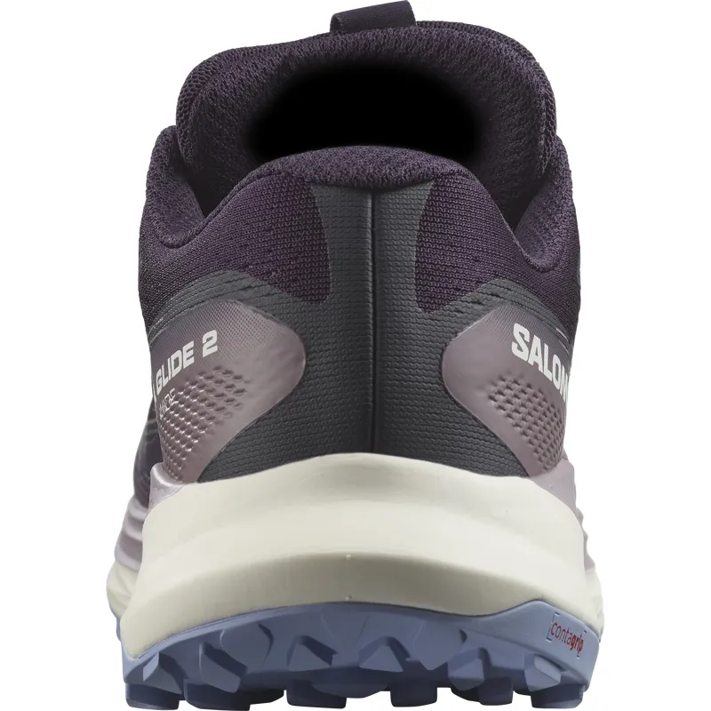 Salomon Ultra Glide 2 Wide Women's Trail Running Shoe in Nightshade/Vanilla Ice/Serenity-4